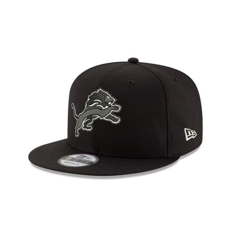 NFL Detroit Lions 9Fifty Snapback (POD9456) - Black New Era Caps